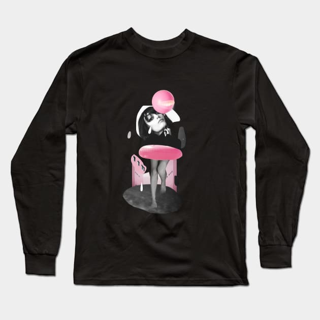 Fake Smile Long Sleeve T-Shirt by camibf